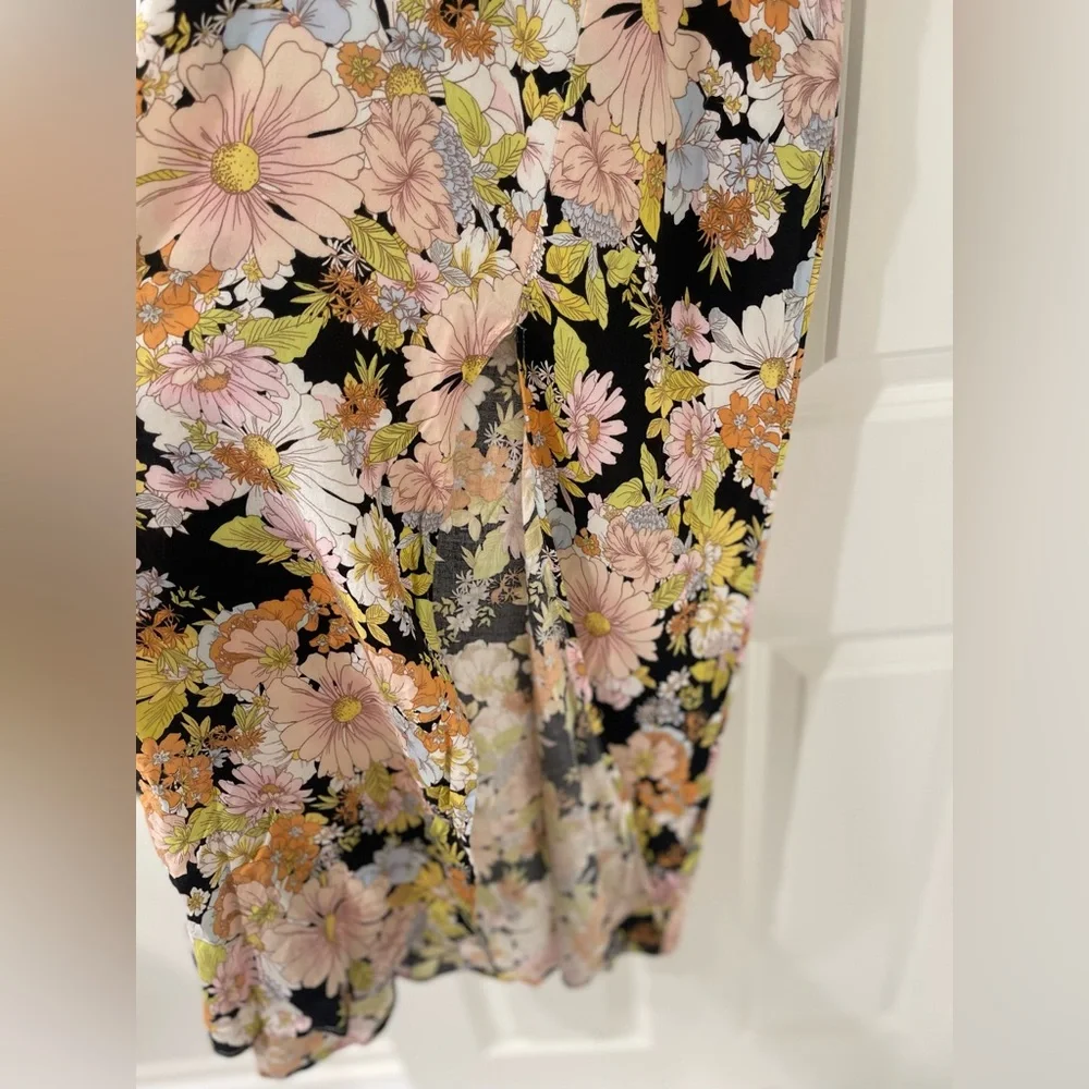 Topshop | 70s Floral Midi Dress 6